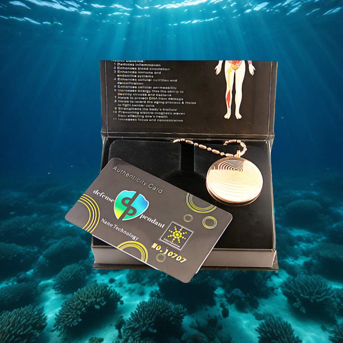 EMF Protection With Defense Pendant