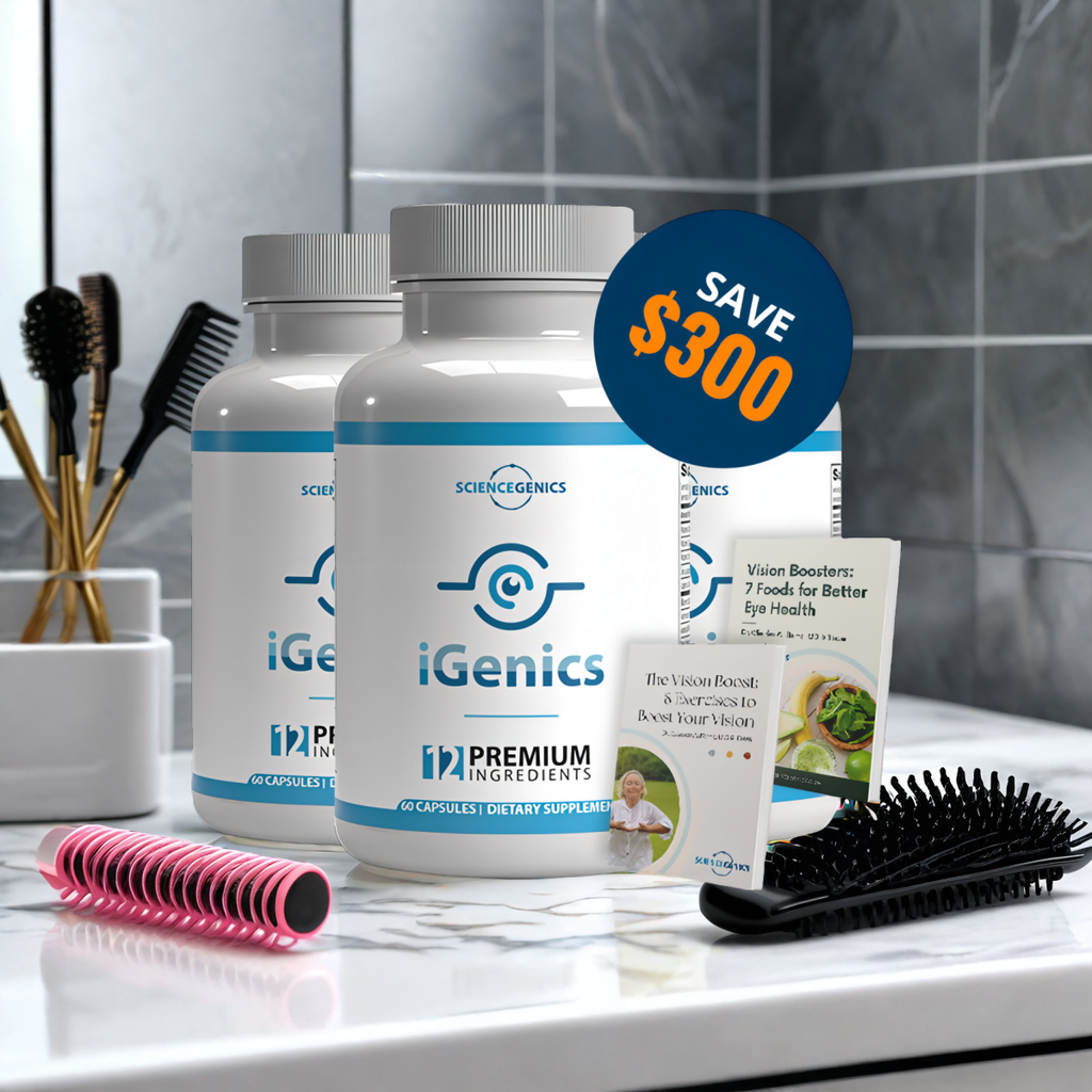 iGenics - 3 Bottles + 2  Ebooks