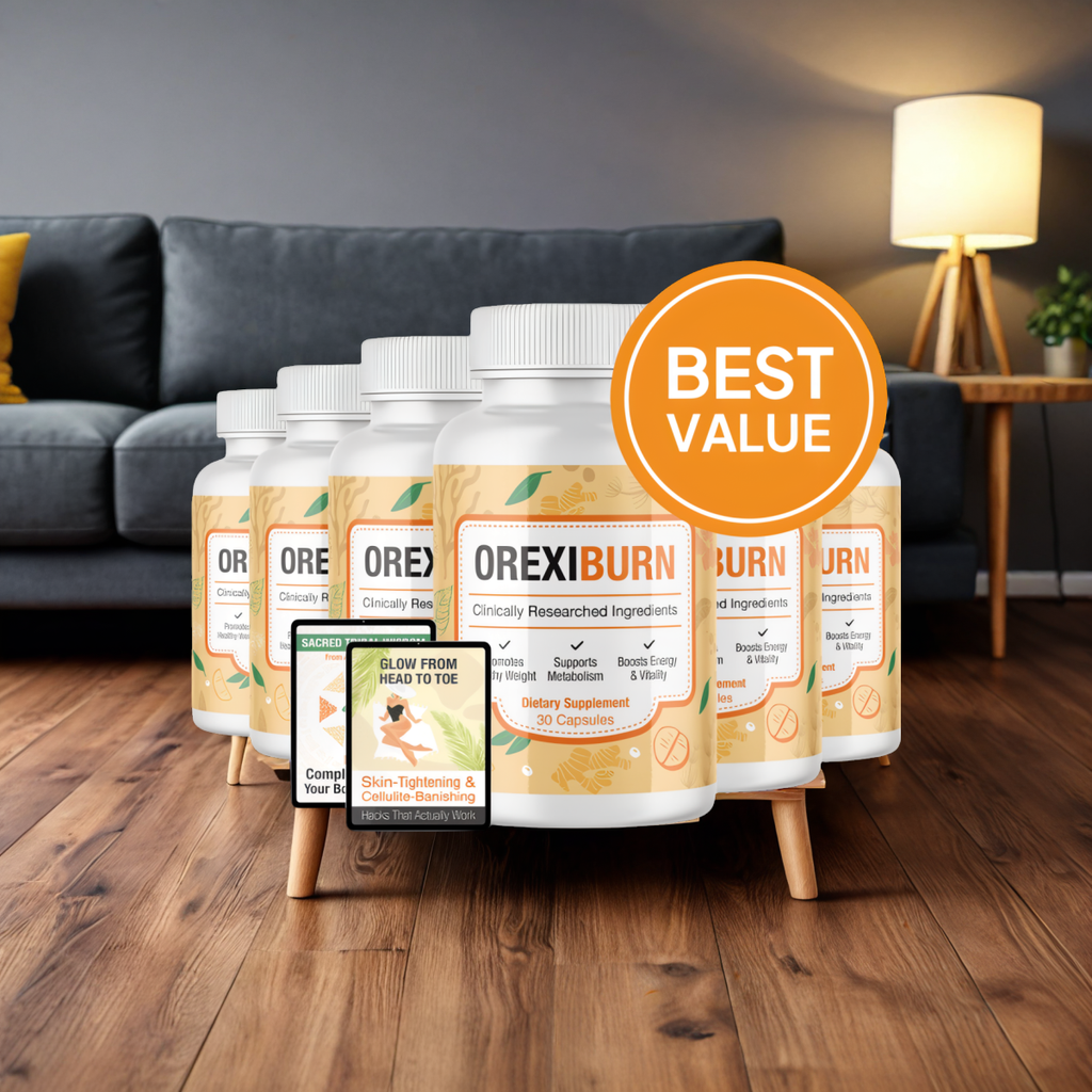 OrexiBurn - 6 Bottles + 2  Ebooks