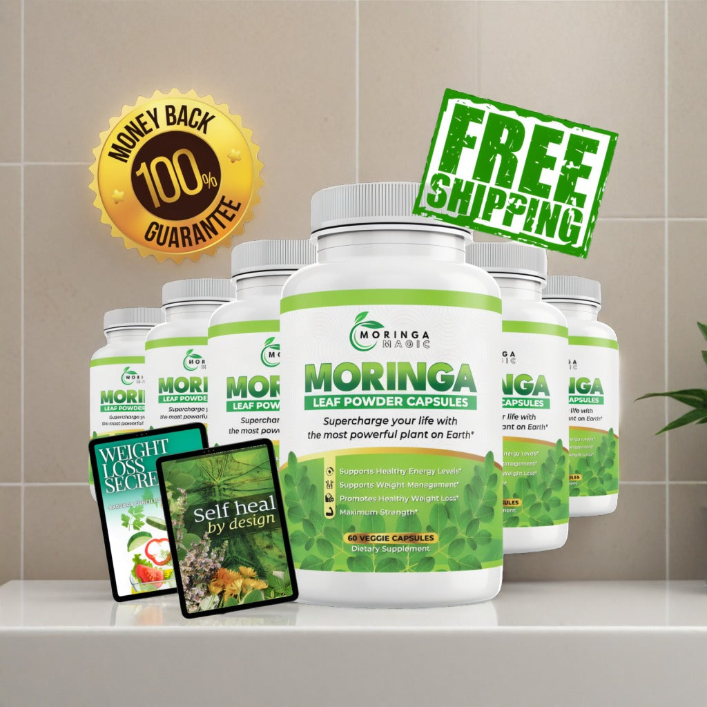 Moringa Magic - (6 bottles) Special Limited Time Discount