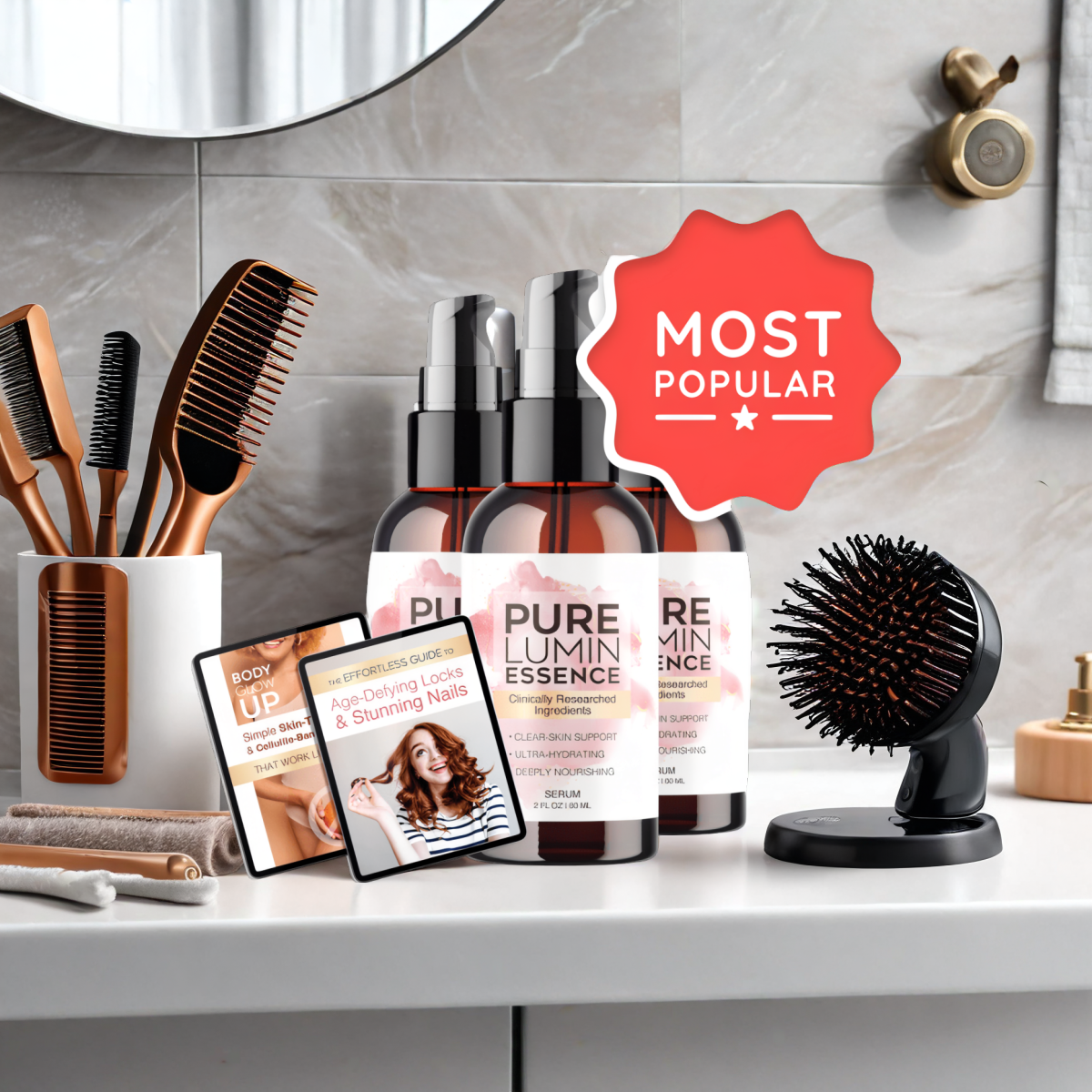 PureLumin Essence - 3 Bottles + 2  Ebooks